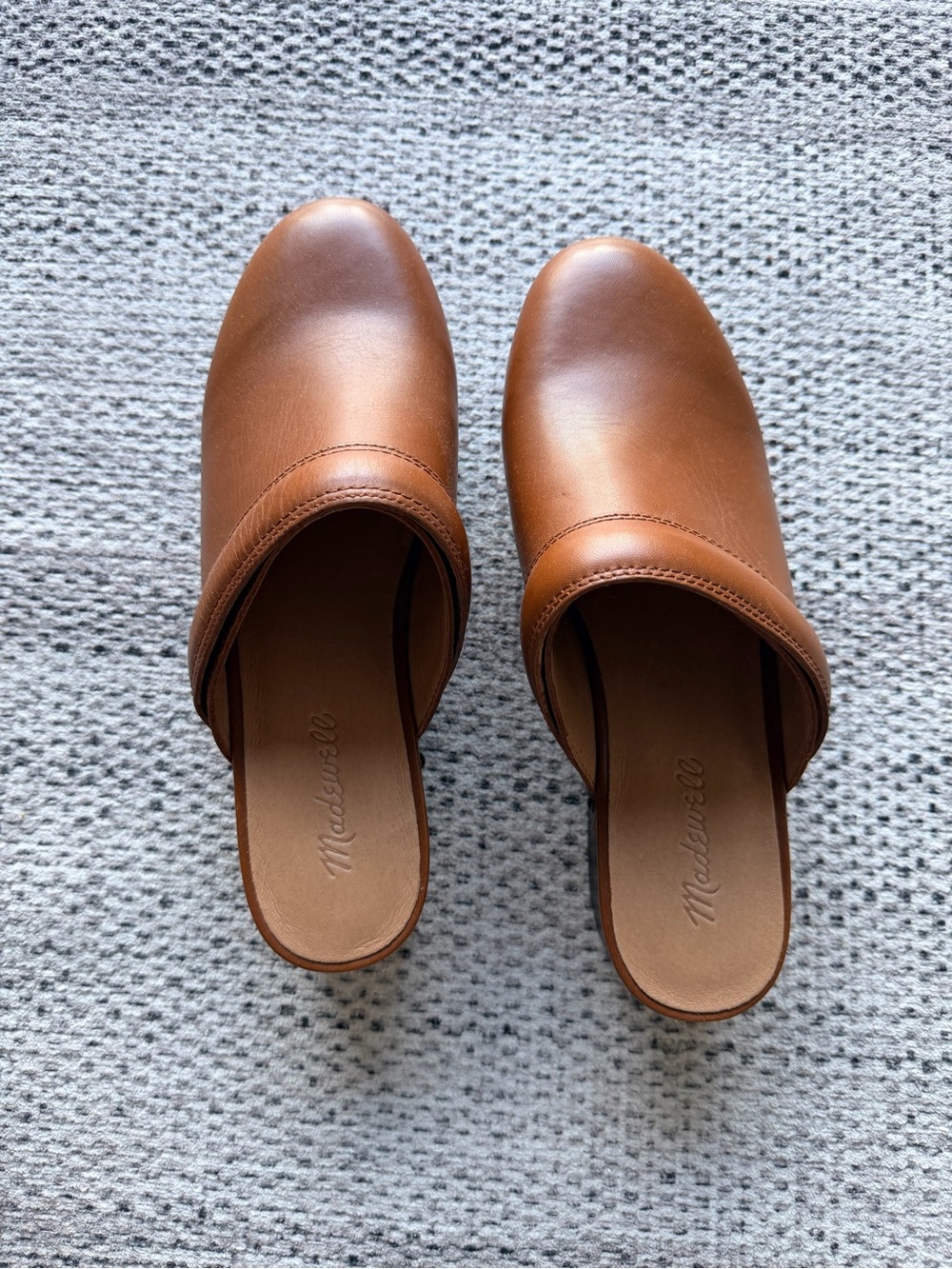 Madewell - The Cecily Clog in Oiled Leather